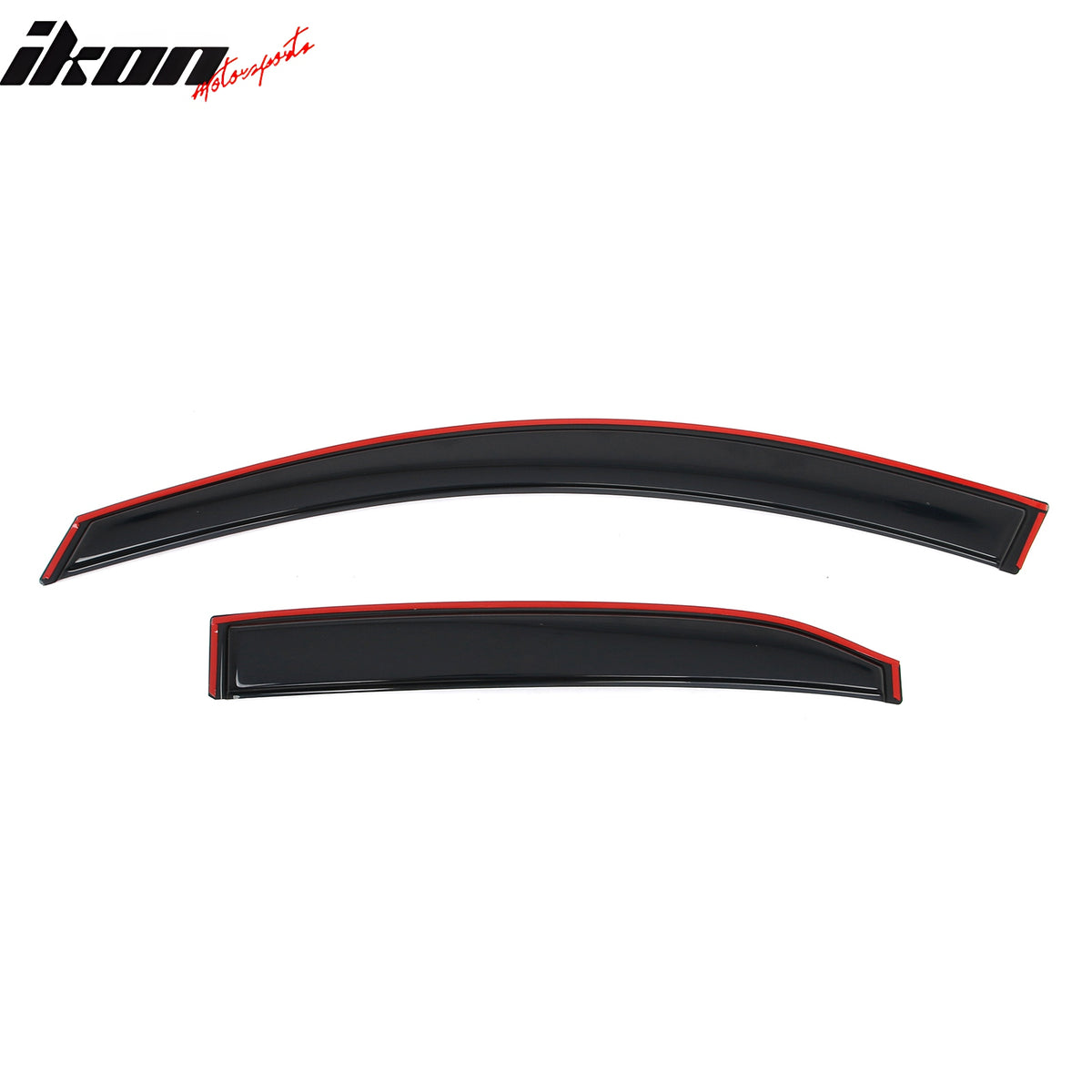 Fits 07-11 Toyota Camry In-Channel Window Visor Acrylic Rain Sun Shade Deflector