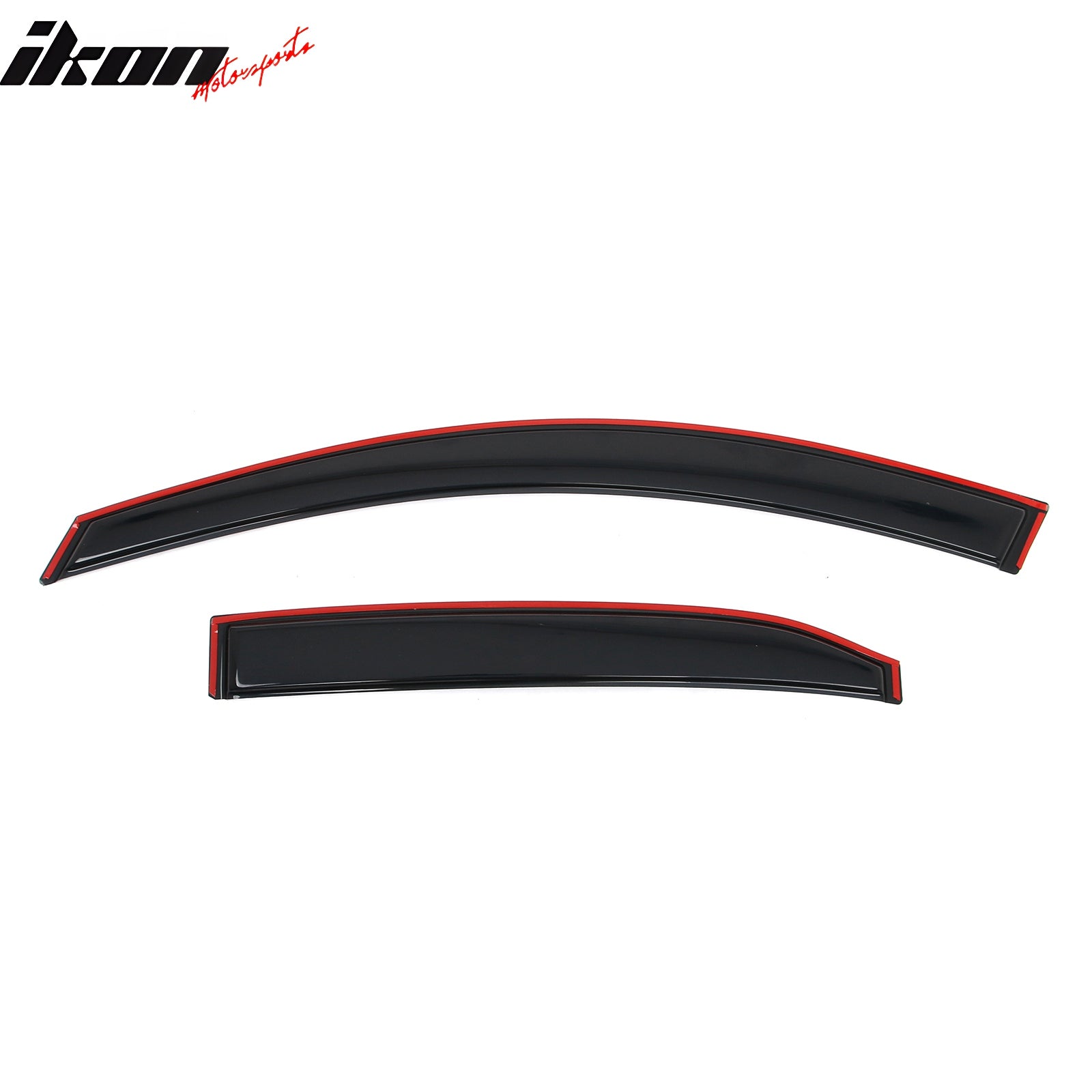 Fits 07-11 Toyota Camry In-Channel Window Visor Acrylic Rain Sun Shade Deflector