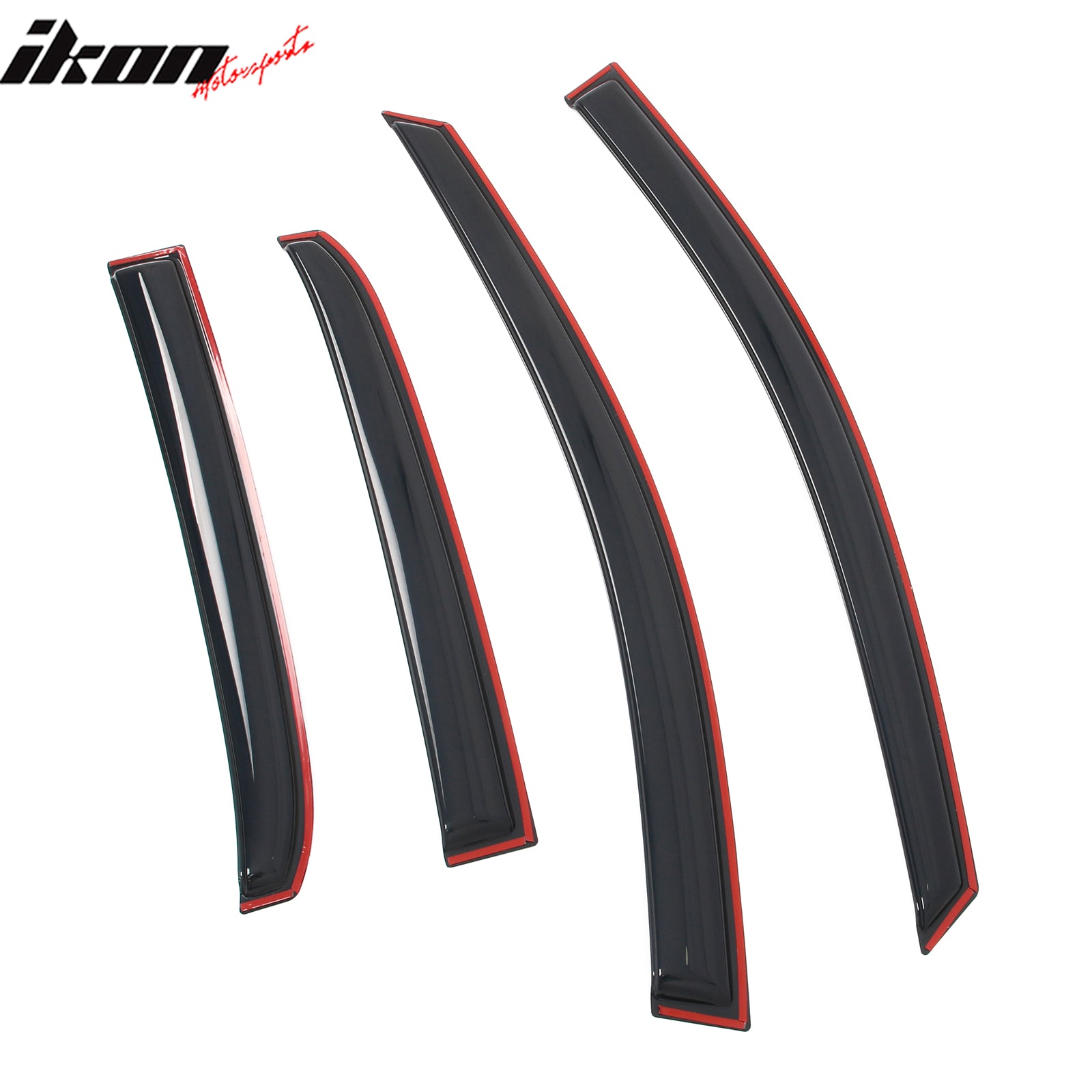 Fits 14-19 Toyota Corolla Sedan In-Channel Side Window Deflectors Rain Shade 4PC