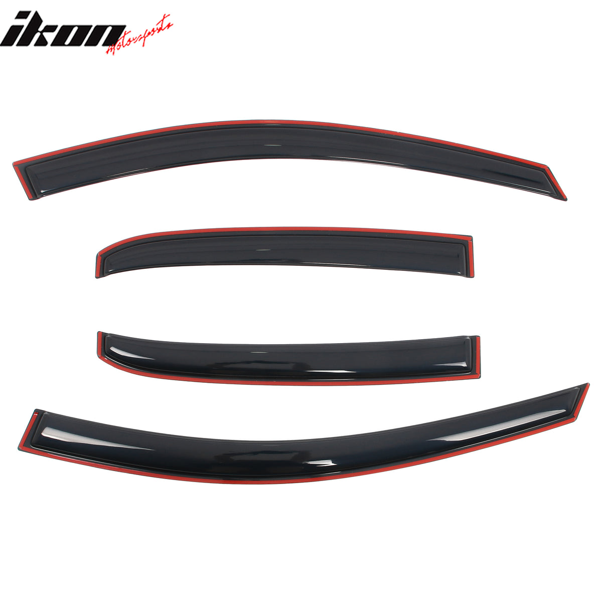 Fits 14-19 Toyota Corolla Sedan In-Channel Side Window Deflectors Rain Shade 4PC