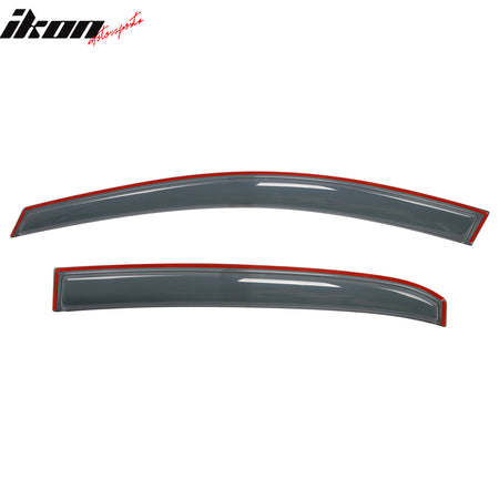 Fits 14-19 Toyota Corolla Sedan In-Channel Side Window Deflectors Rain Shade 4PC