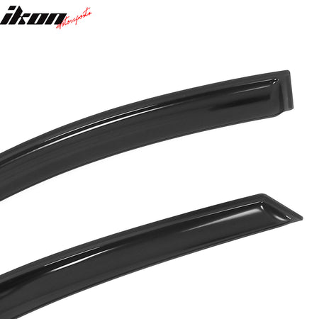 Fits 14-19 Toyota Corolla Sedan In-Channel Side Window Deflectors Rain Shade 4PC