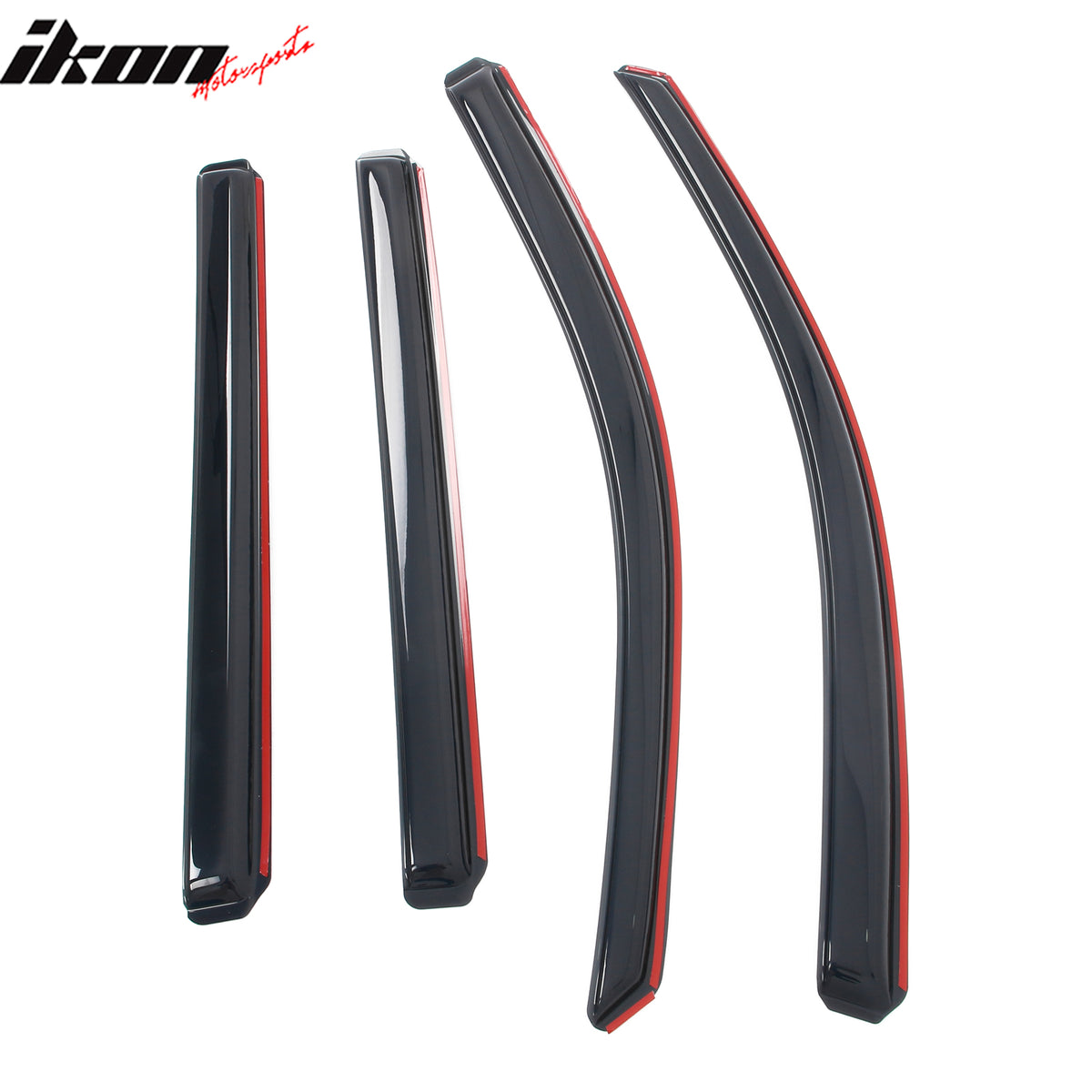 For 14-19 Toyota Highlander Acrylic Window Visors In Channel Rain Vent Deflector