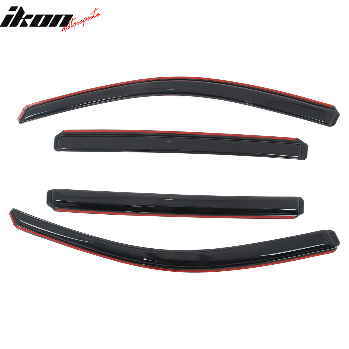 For 14-19 Toyota Highlander Acrylic Window Visors In Channel Rain Vent Deflector