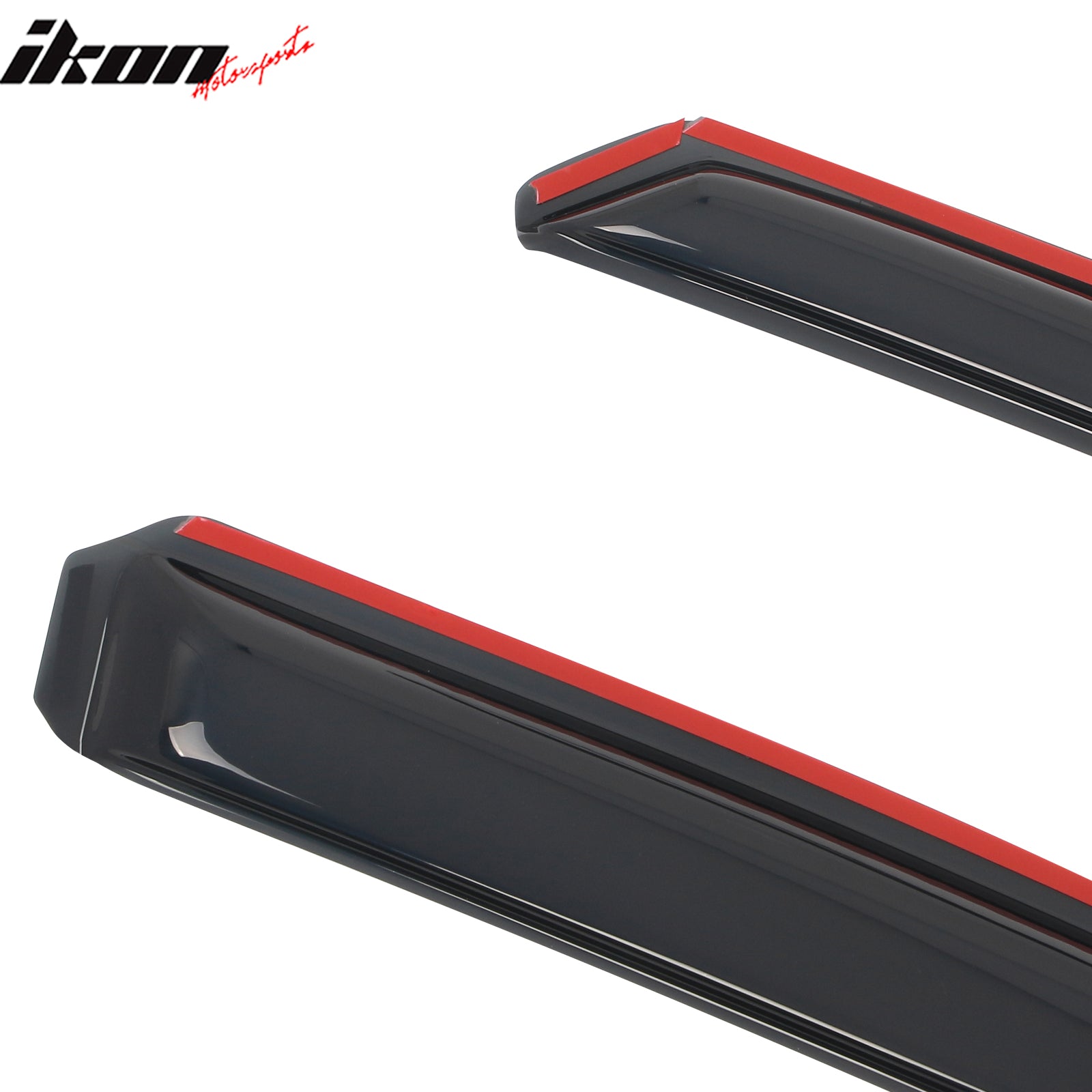 For 14-19 Toyota Highlander Acrylic Window Visors In Channel Rain Vent Deflector