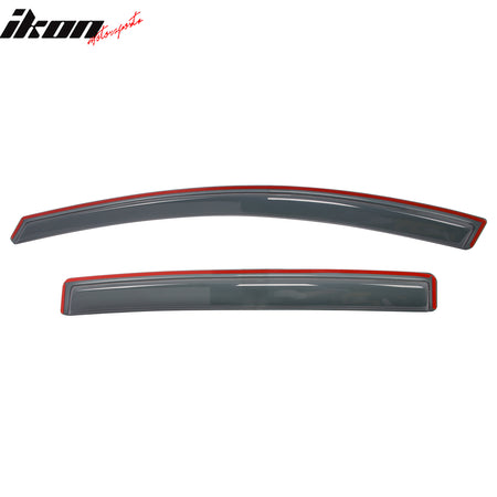 Fits 13-18 Toyota RAV4 Acrylic Window Visors In Channel Rain Sun Vent Deflectors