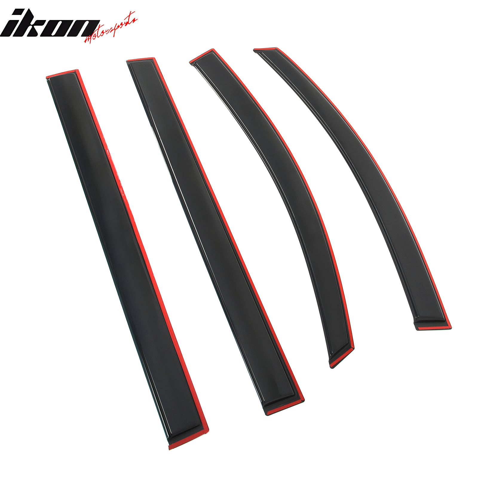 Fits 11-20 Toyota Sienna In-Channel Window Visors Acrylic Rain Shade Windshield