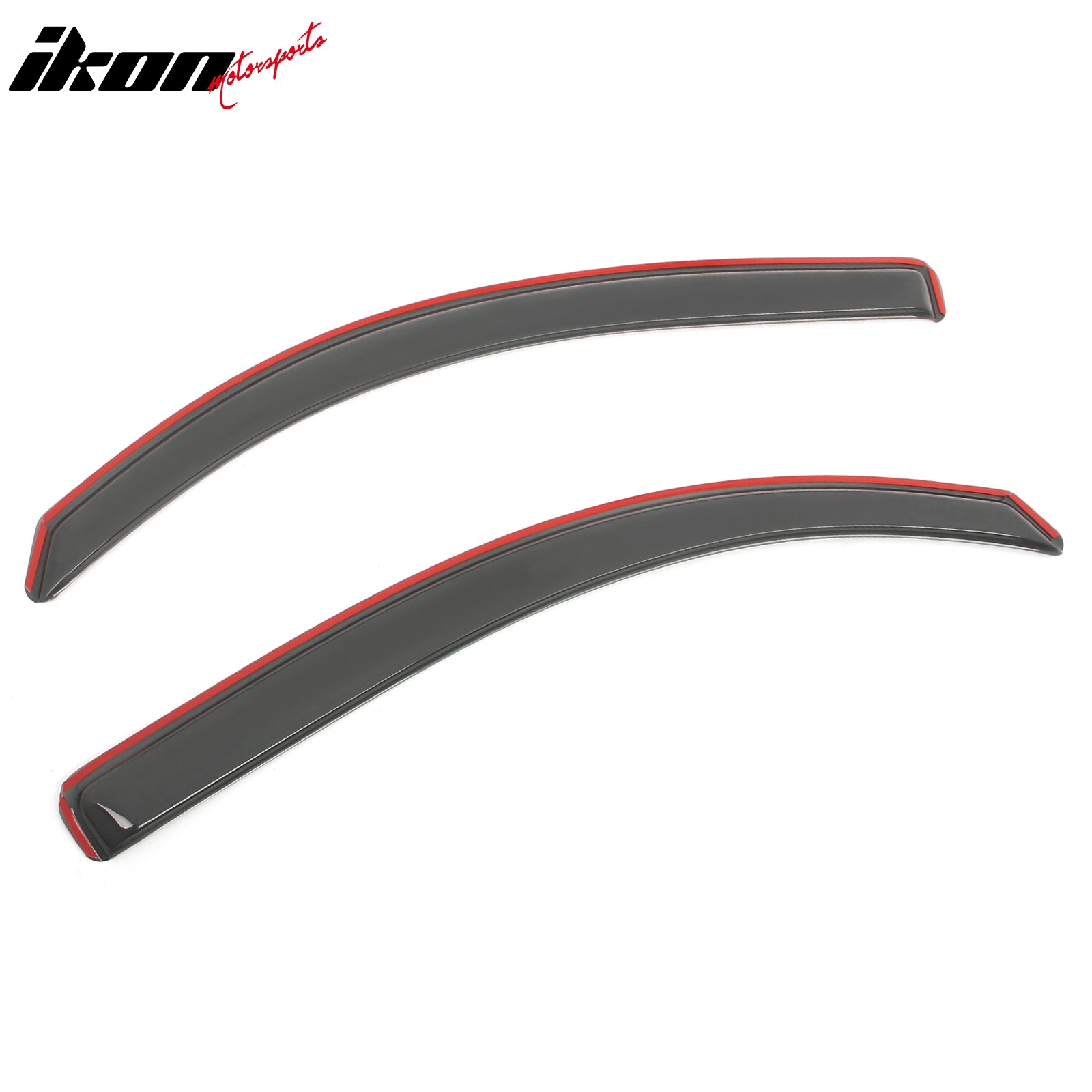 Fits 16-23 Toyota Tacoma Access Cab Window Visors In Channel Rain Sun Deflectors