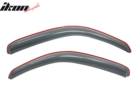 Fits 95-04 Toyota Tacoma Standard Cab In-Channel Window Visor Acrylic Rain Shade