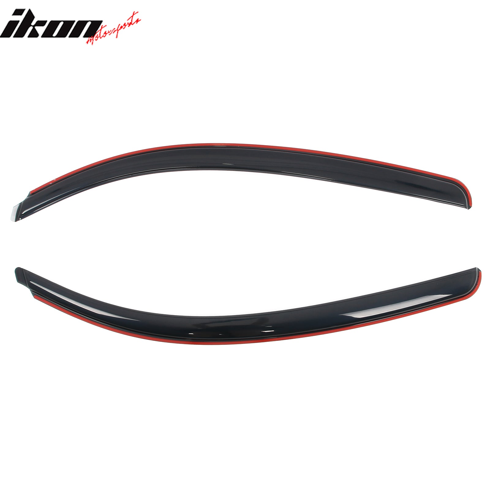 Fits 07-17 Toyota Tundra Standard Cab Acrylic Window Visors In Channel Deflector