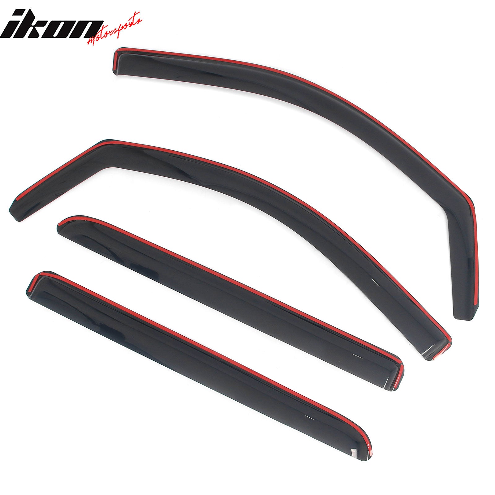 Fits 14-18 Chevrolet Silverado & GMC Sierra 1500 Crew In-Channel Window Visors