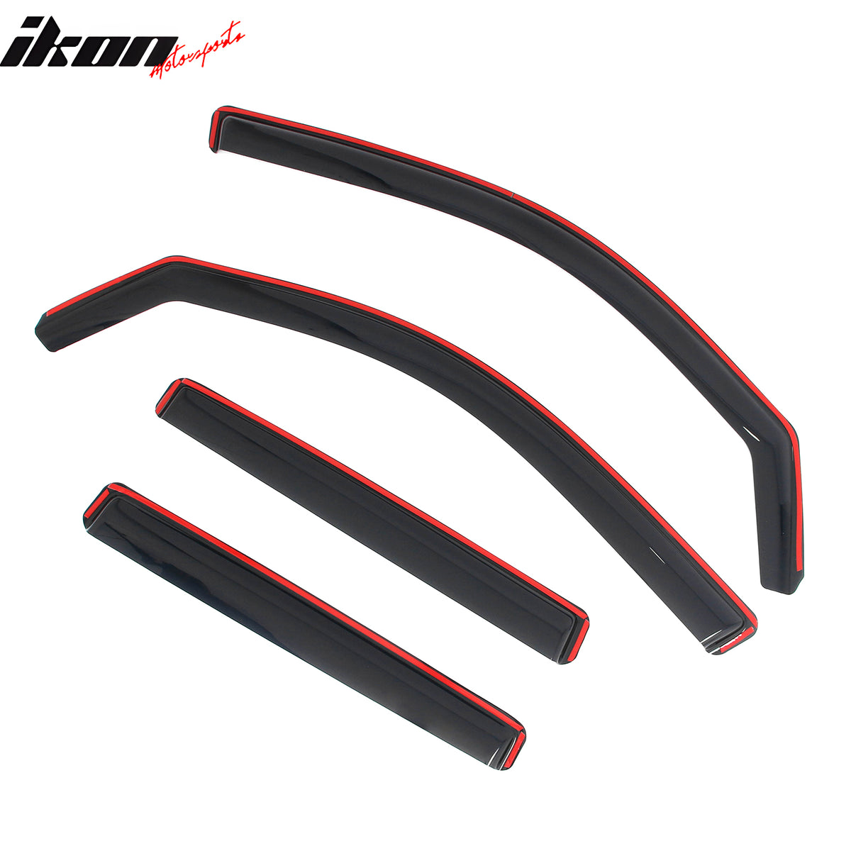 Fits 22-26 Ford Maverick In-Channel Window Visors Vent Rain Guards Deflectors
