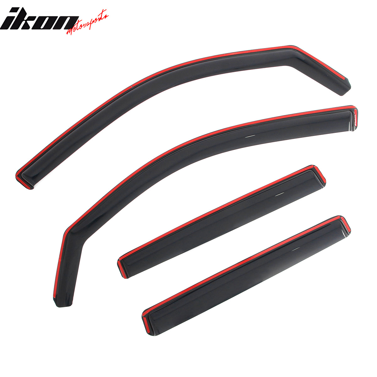 Fits 22-26 Ford Maverick In-Channel Window Visors Vent Rain Guards Deflectors