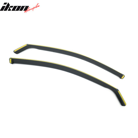 Fits 18-25 Honda Accord Sedan Window Visors Injection PC In-Channel Deflectors