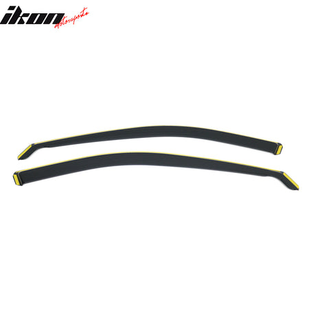 Fits 23-26 Honda CR-V Side Window Visors Injection PC In-Channel Deflectors 4PCS