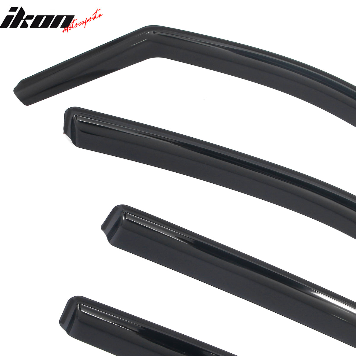Fits 17-26 Honda Ridgeline In-Channel Window Visors Vent Rain Guards Deflectors