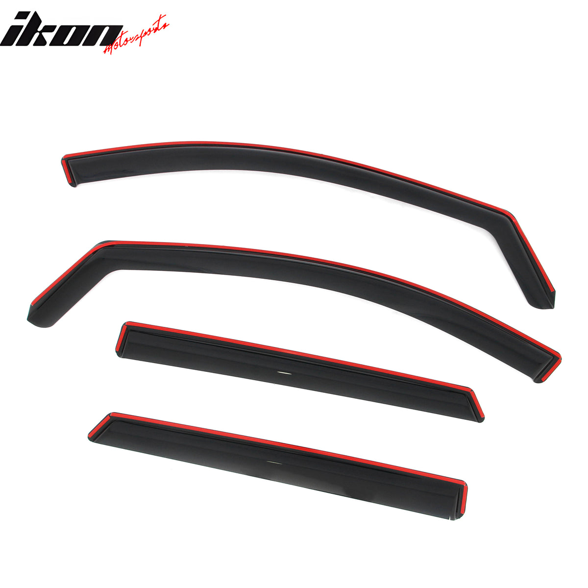 Fits 13-18 Hyundai Santa Fe In-Channel Window Visors Vent Rain Guards Deflectors