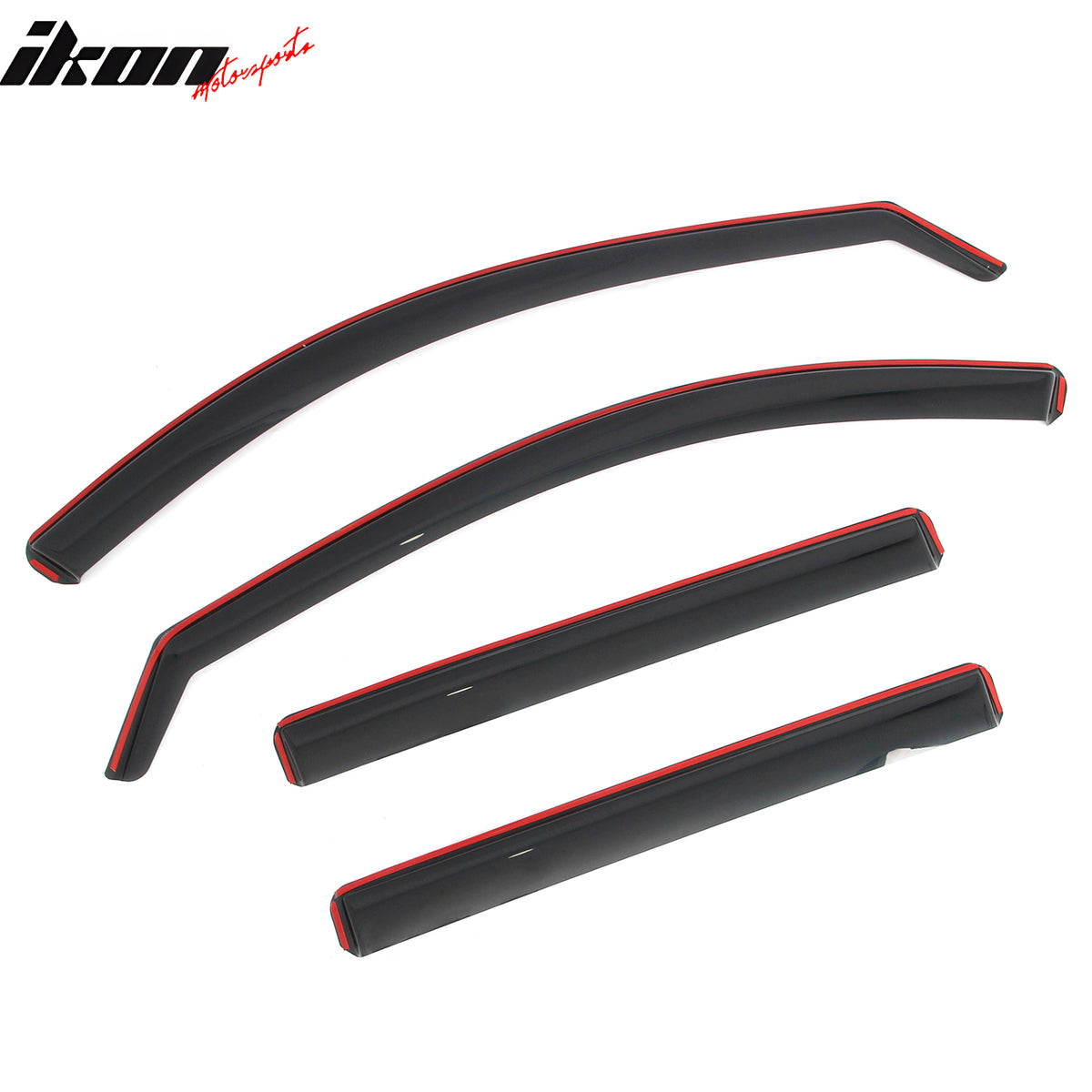 Fits 20-26 Lincoln Aviator In-Channel Window Visors Vent Rain Guards Deflectors