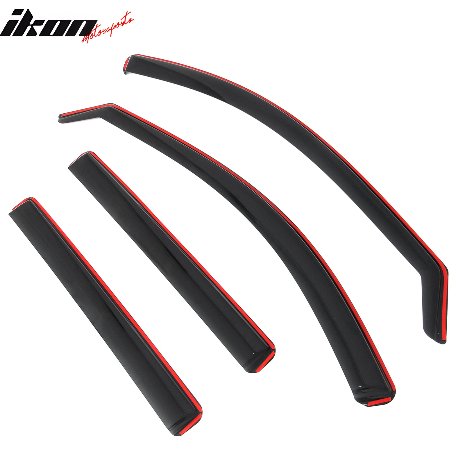 Fits 20-26 Lincoln Aviator In-Channel Window Visors Vent Rain Guards Deflectors