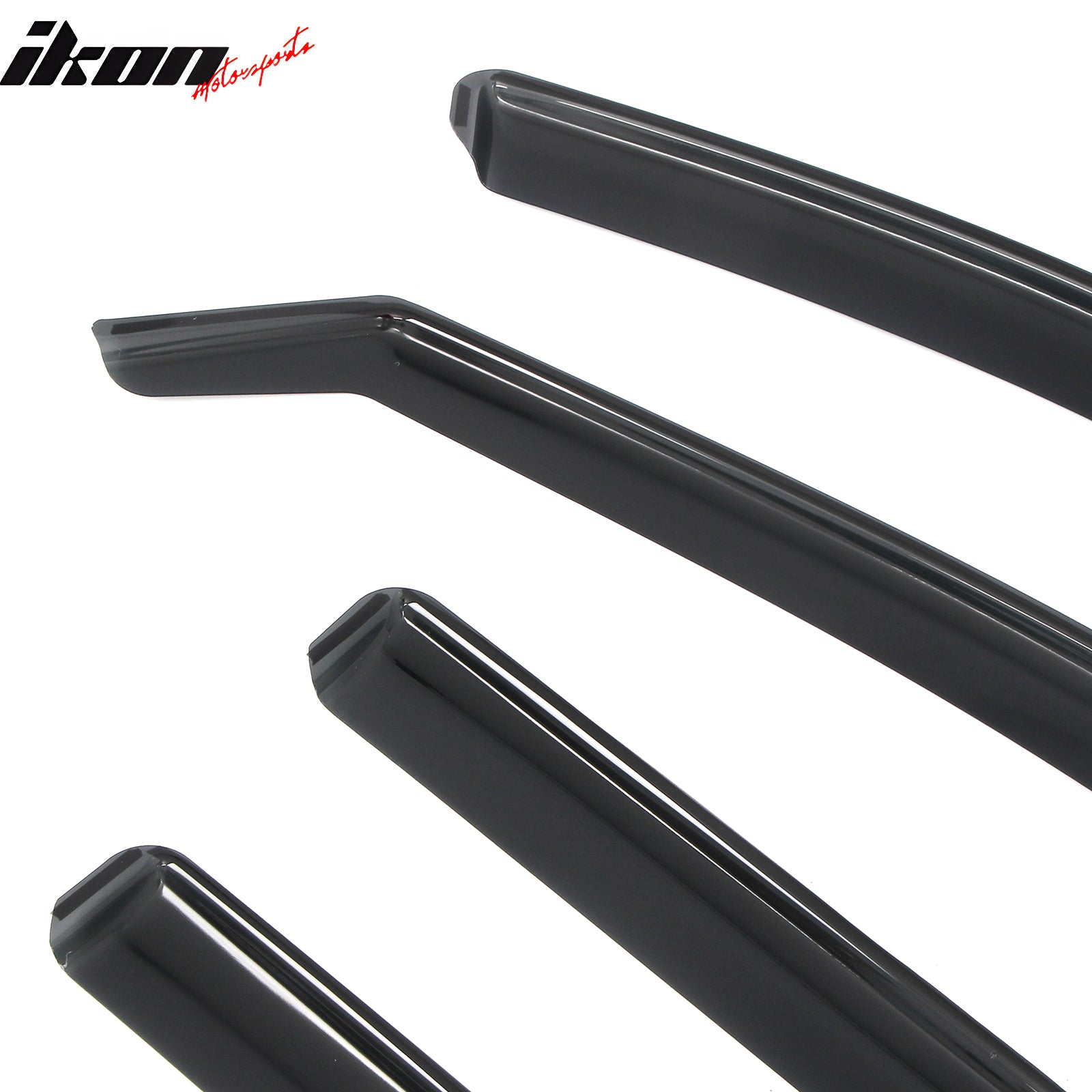 Fits 20-26 Lincoln Aviator In-Channel Window Visors Vent Rain Guards Deflectors