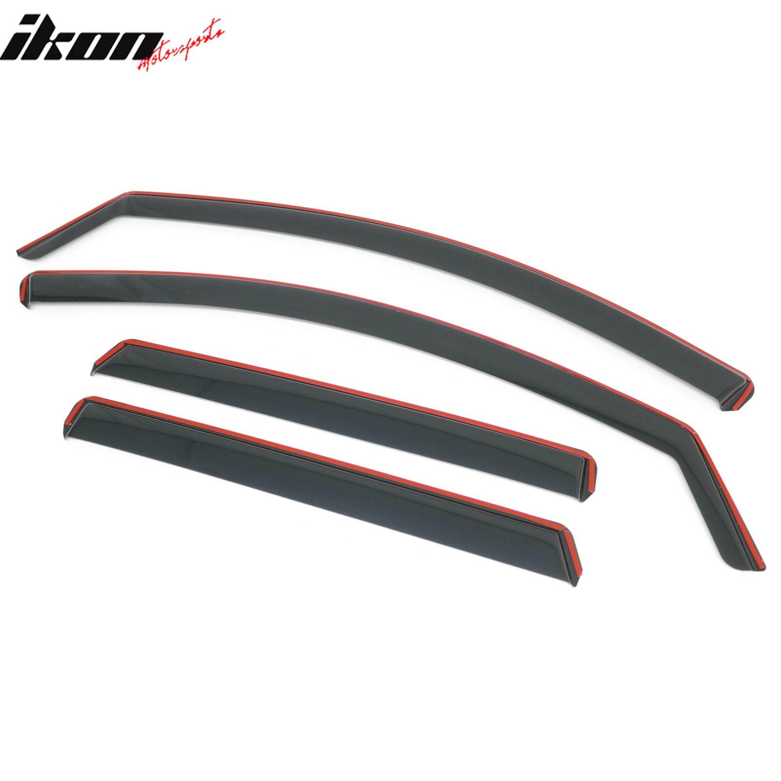 Fits 17-22 Nissan Rogue Sport Window Visors Vent Rain Guard Deflector In-Channel