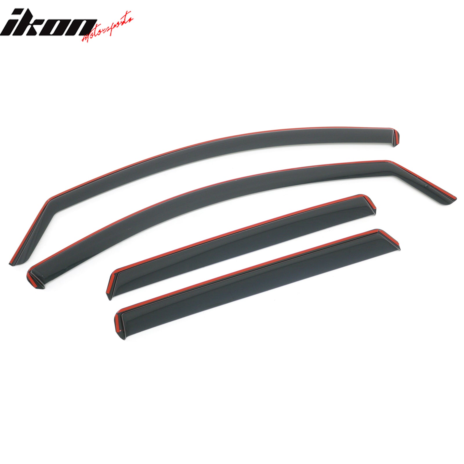 Fits 17-22 Nissan Rogue Sport Window Visors Vent Rain Guard Deflector In-Channel