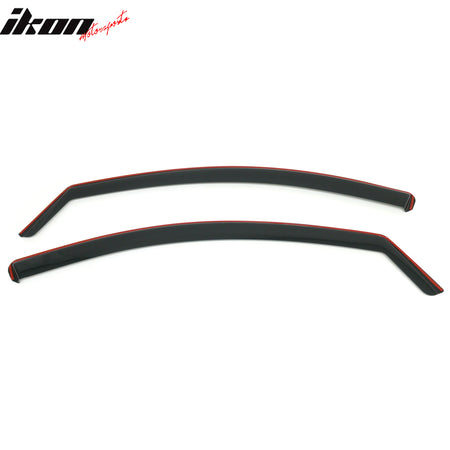 Fits 17-22 Nissan Rogue Sport Window Visors Vent Rain Guard Deflector In-Channel