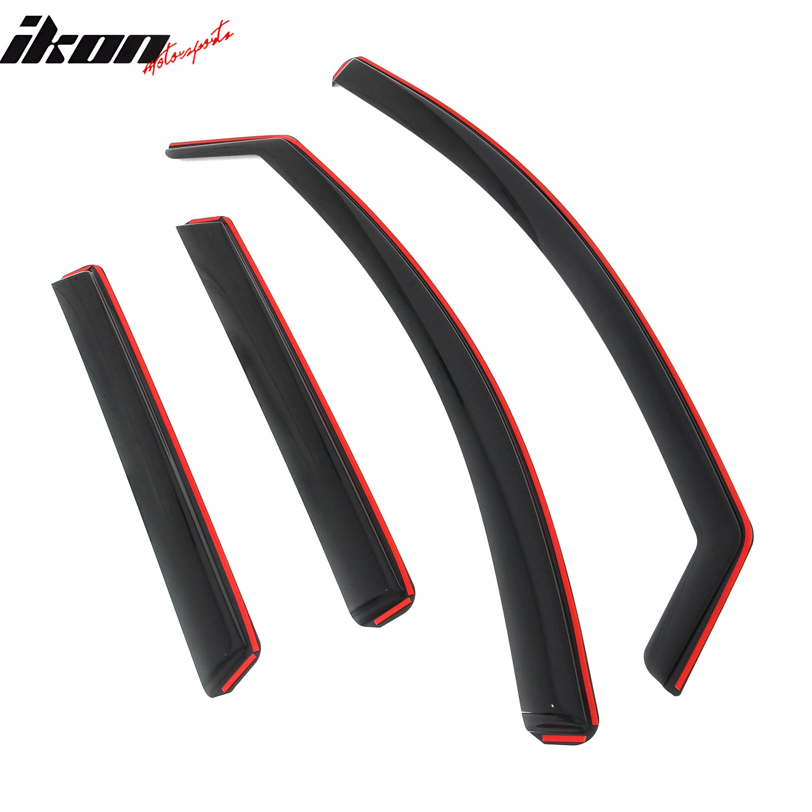 Fits 20-25 Nissan Sentra In-Channel Window Visors Vent Rain Guards Deflectors