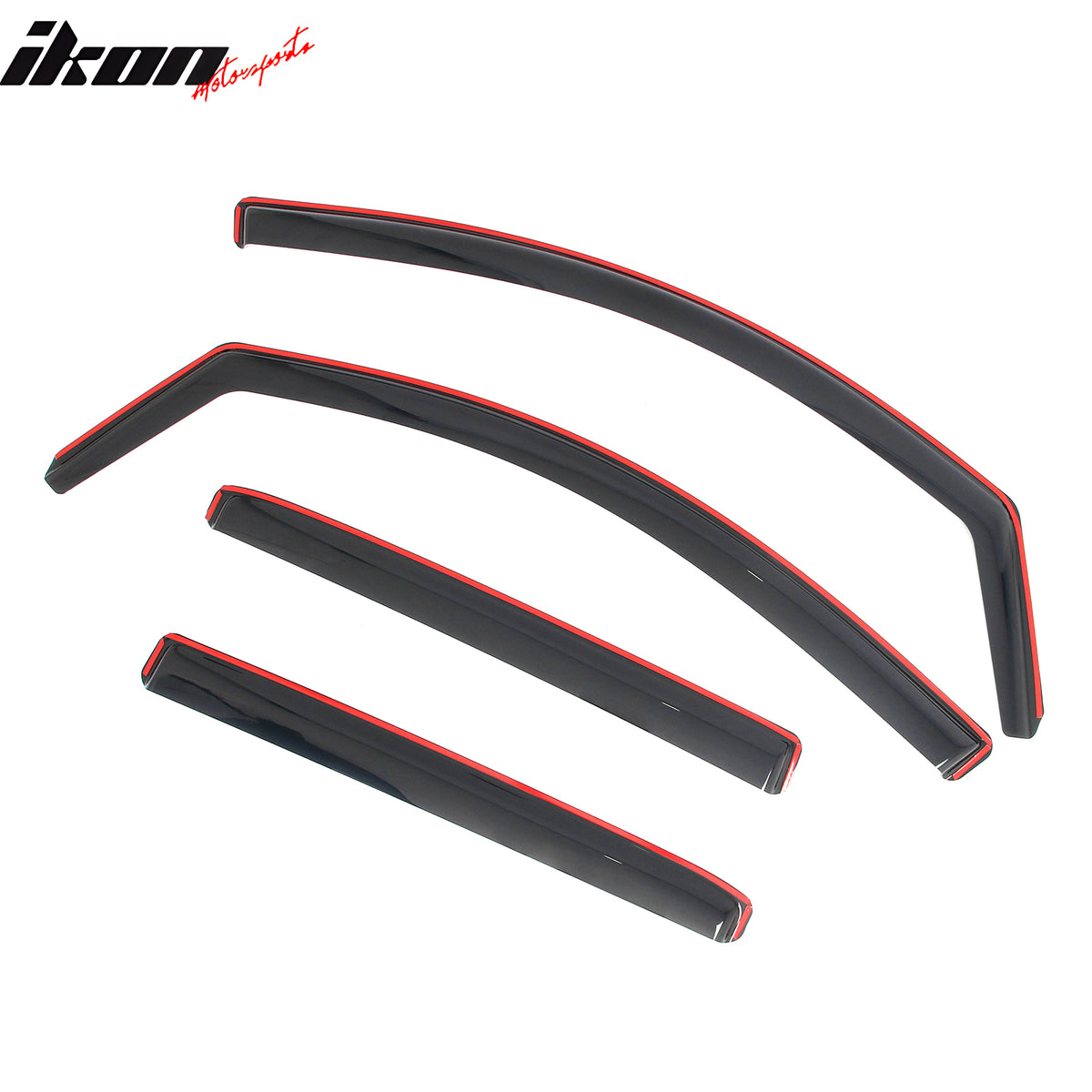 Fits 16-24 Nissan TITAN XD & 17-24 TITAN Crew Cab In-Channel Window Visors Guard