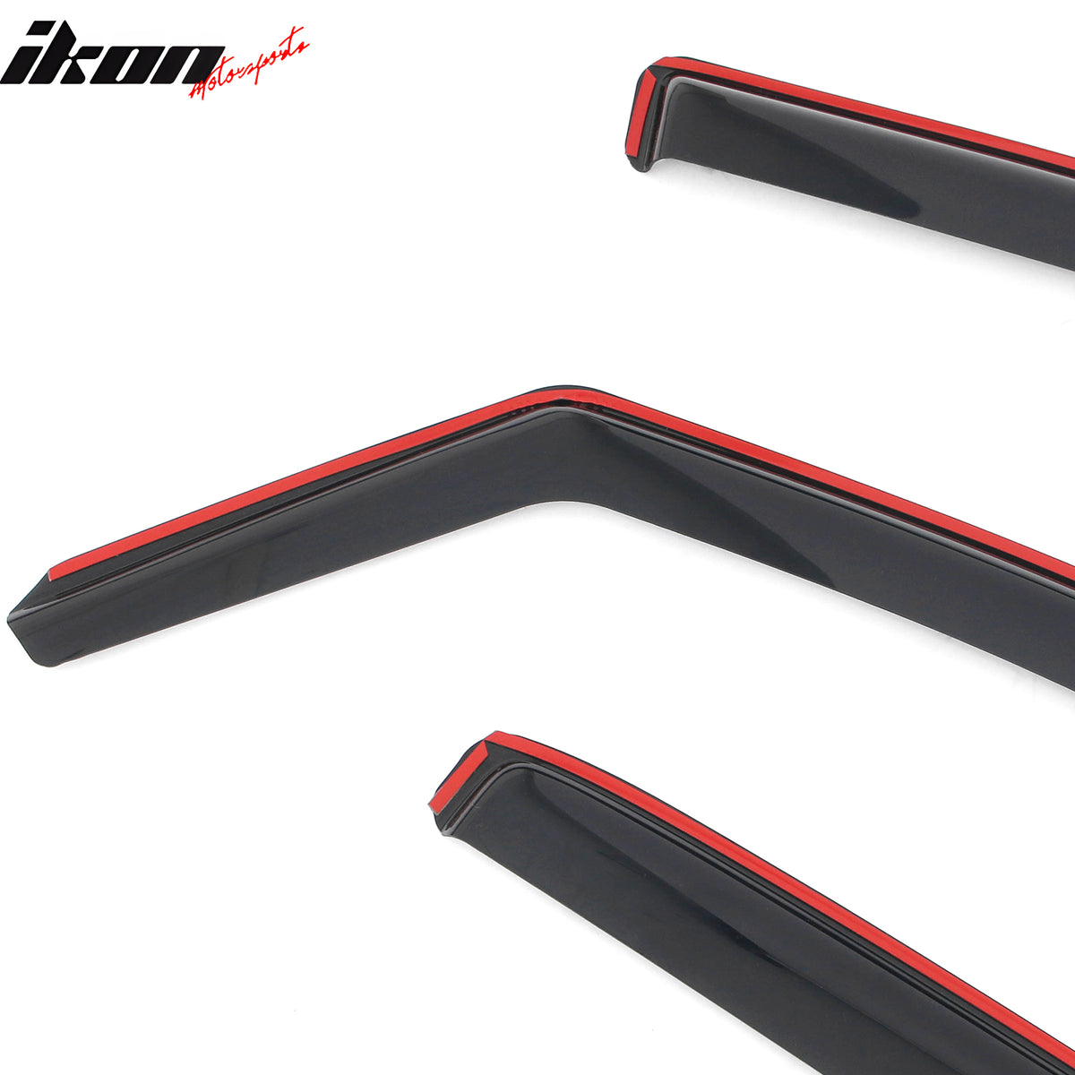 Fits 16-24 Nissan TITAN XD & 17-24 TITAN Crew Cab In-Channel Window Visors Guard