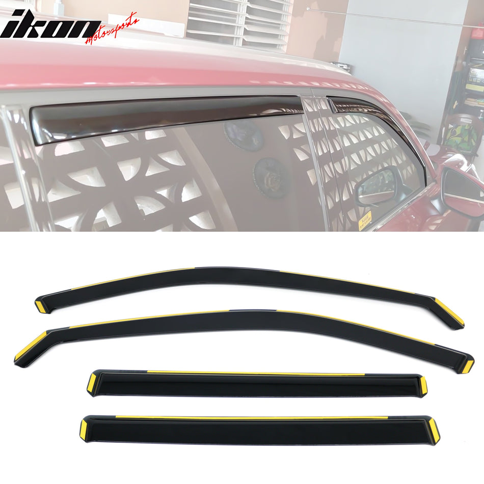 Window Visors Guards for Toyota Grand Highlander 2024-2026 In-Channel PC