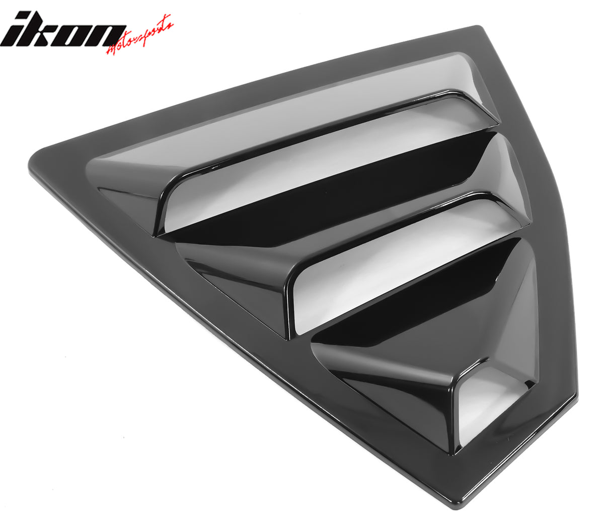 Fits 22-24 Subaru WRX IKON Style 2PCS Side Window Louver Vent Cover Unpainted PC