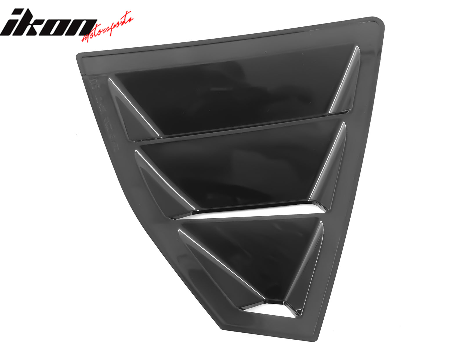 Fits 22-24 Subaru WRX IKON Style 2PCS Side Window Louver Vent Cover Unpainted PC