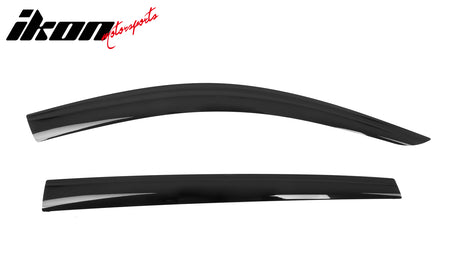 Fits 22-25 Acura MDX Low Profile Style Tape-On Window Visors Sun Rain Deflectors