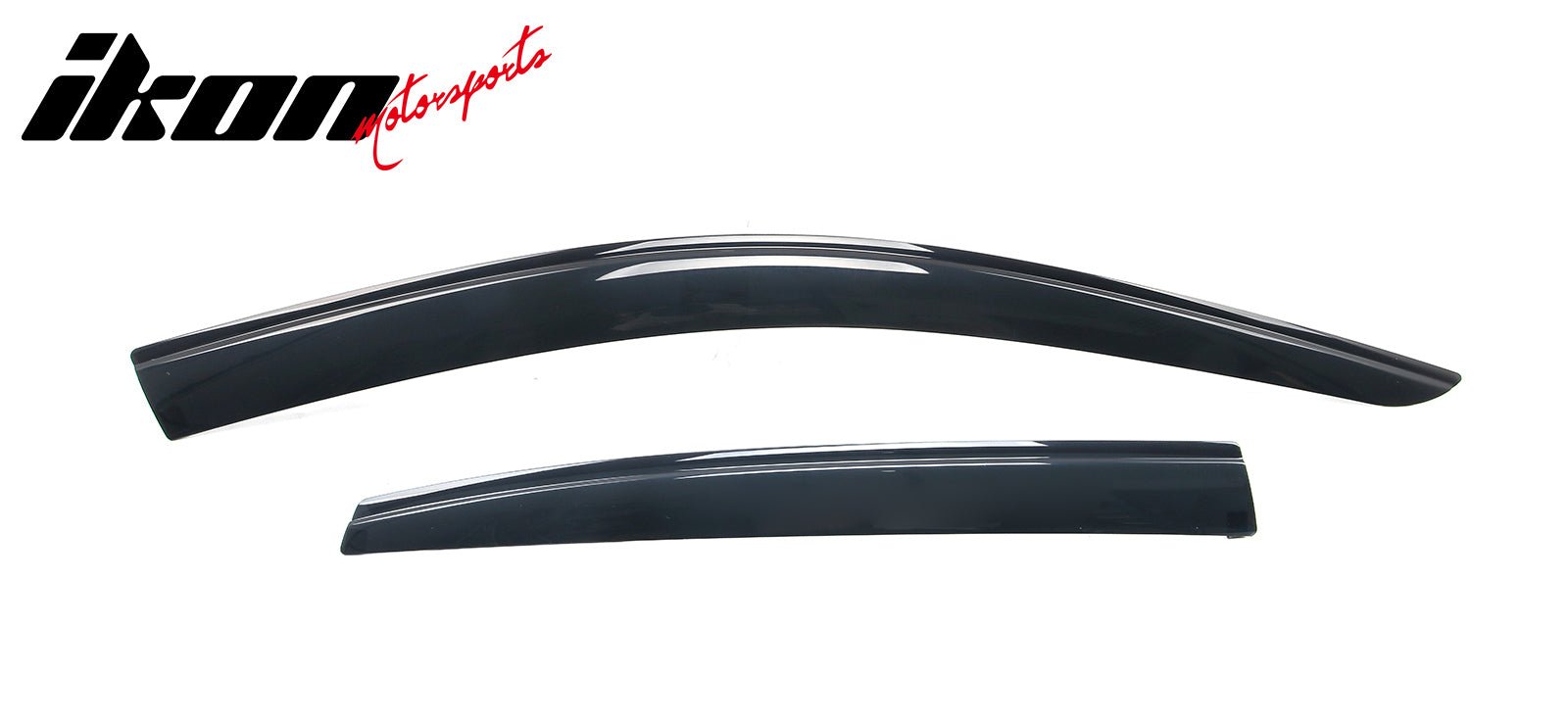 Fits 21-25 Acura TLX Low Profile Style Tape-On Window Visors Sun Rain Deflectors