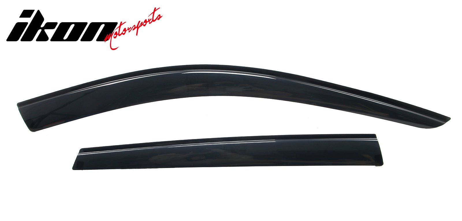 Fits 16-22 BMW F48 X1 Low Profile Style Tape-On Window Visors Rain Deflectors