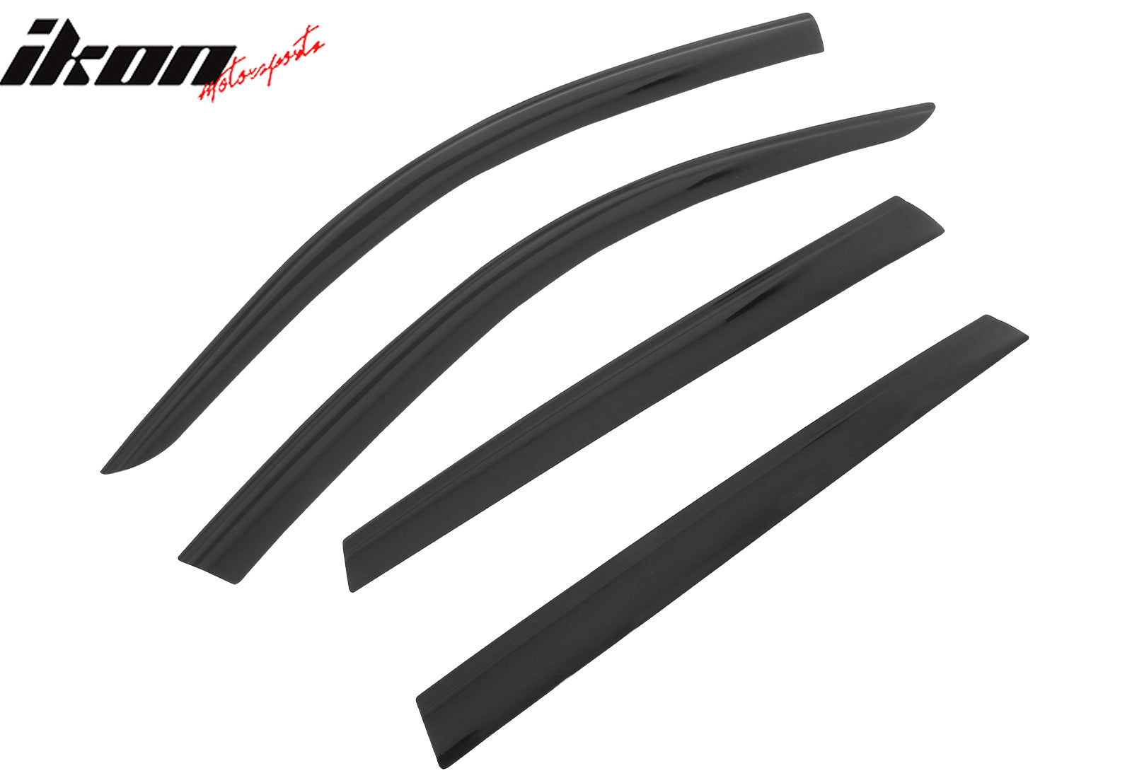 Fits 19-25 BMW G05 X5 Low Profile Style Tape on Window Visors Sun Vent Deflector