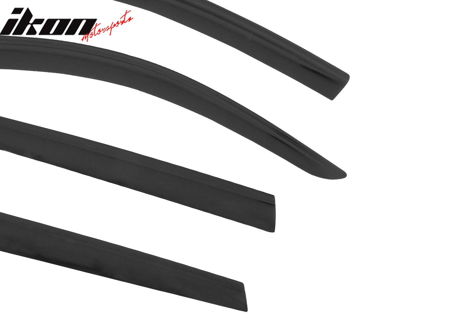 Fits 19-25 BMW G05 X5 Low Profile Style Tape on Window Visors Sun Vent Deflector