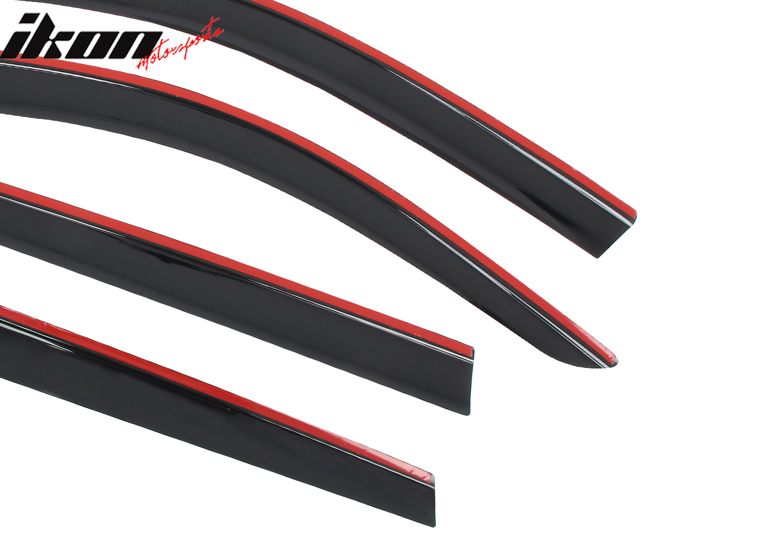 Fits 19-25 BMW G05 X5 Low Profile Style Tape on Window Visors Sun Vent Deflector