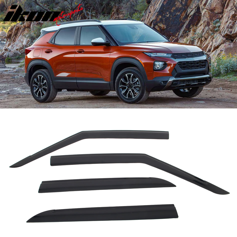 2021-2025 Chevy Trailblazer Low Profile Style Tape-On Window Visors