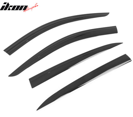 Fits 19-25 Cadillac XT4 Low Profile Style Tape on Window Visors Vent Deflector