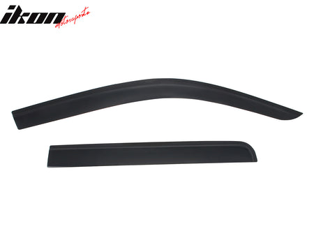 Fits 22-25 Ford Maverick Low Profile Style Tape-On Window Visors Rain Deflectors