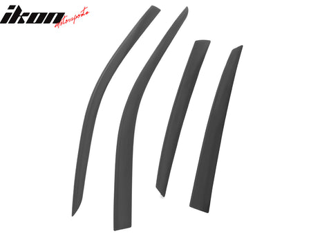 Fits 22-26 Honda Civic Sedan Low Profile Style Tape-On Window Visors Deflectors
