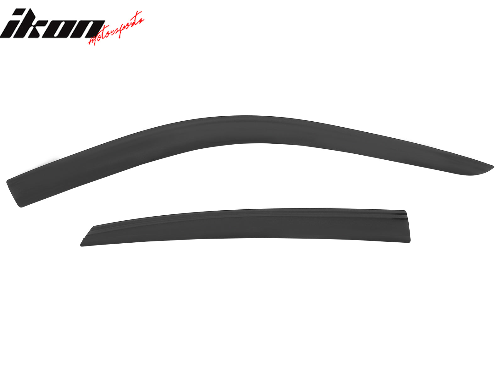Fits 22-26 Honda Civic Sedan Low Profile Style Tape-On Window Visors Deflectors
