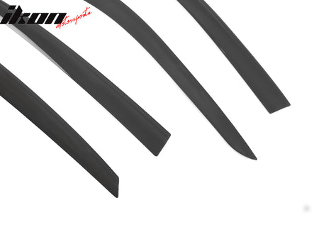 Fits 22-26 Honda Civic Sedan Low Profile Style Tape-On Window Visors Deflectors