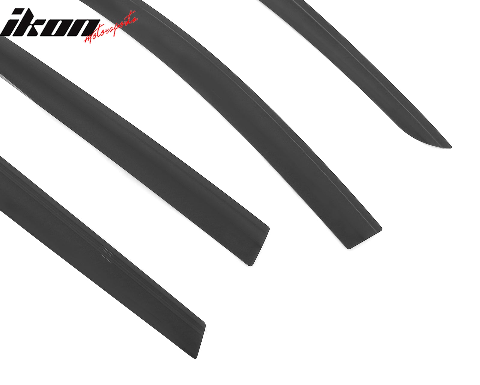 Fits 17-22 Honda CR-V Low Profile Style Tape-On Window Visors Rain Deflectors