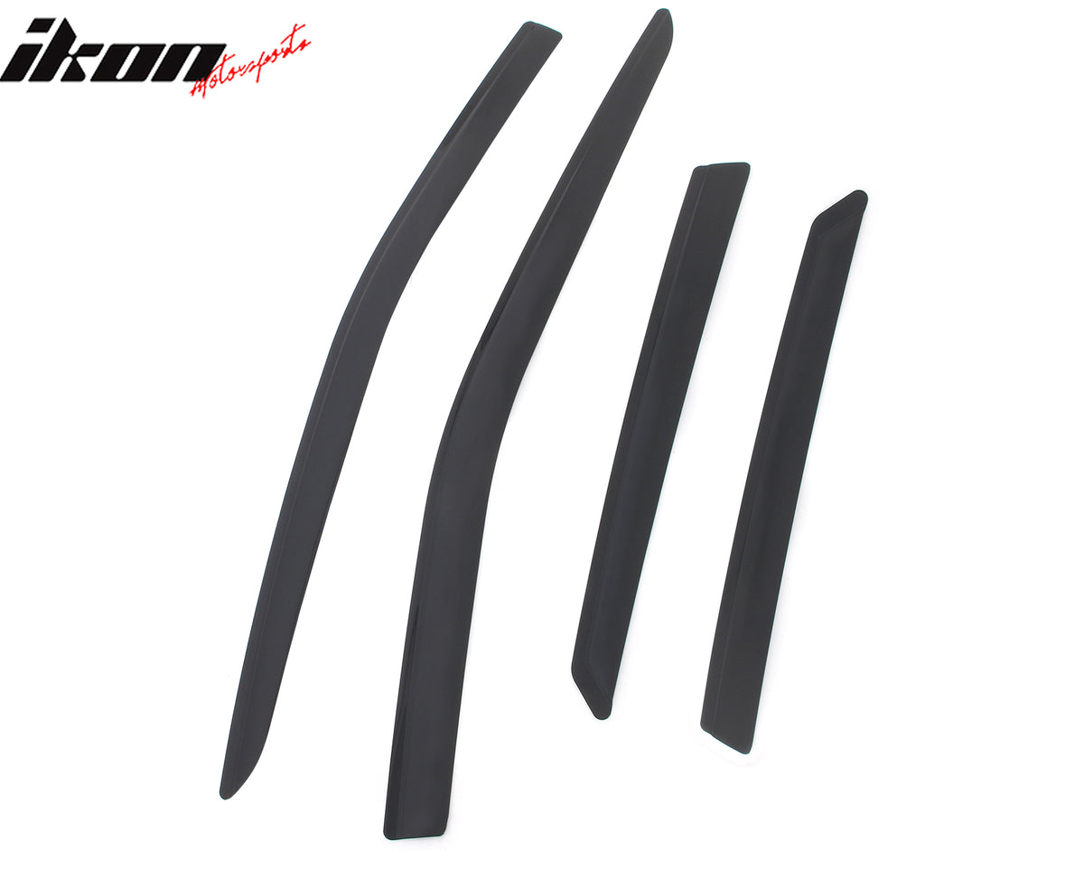 Fits 16-22 Lexus RX350 RX450h Low Profile Style Tape-On Window Visors Deflectors