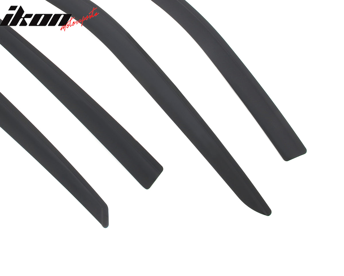 Fits 16-22 Lexus RX350 RX450h Low Profile Style Tape-On Window Visors Deflectors