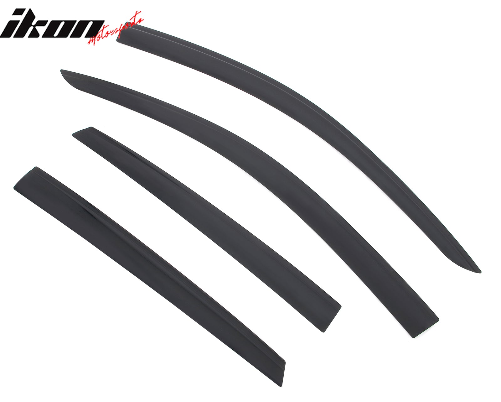 Fits 21-25 Benz H247 GLA-Class Low Profile Style Tape-On Window Visors Deflector