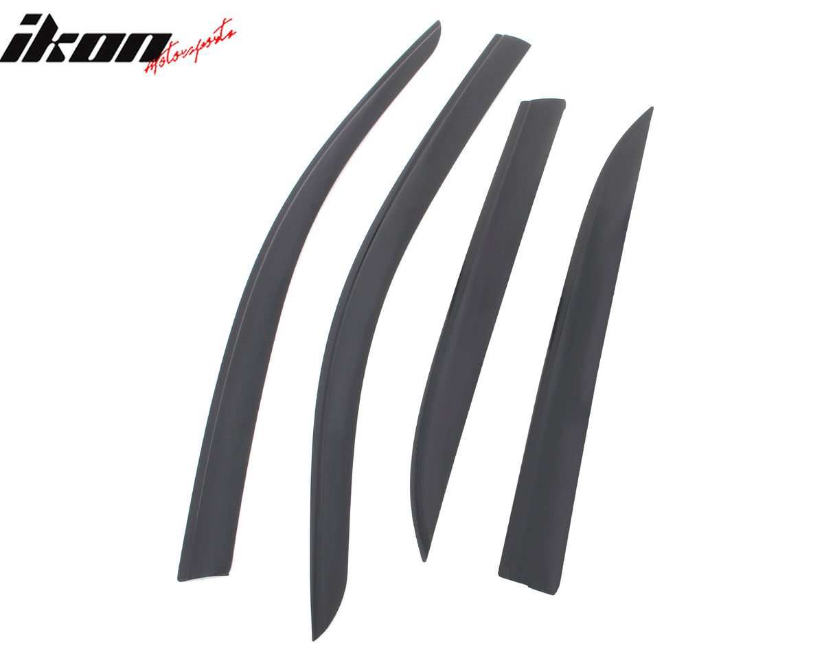 Fits 20-25 Benz W167 GLE-Class SUV Low Profile Style Tape-On Window Visors Guard